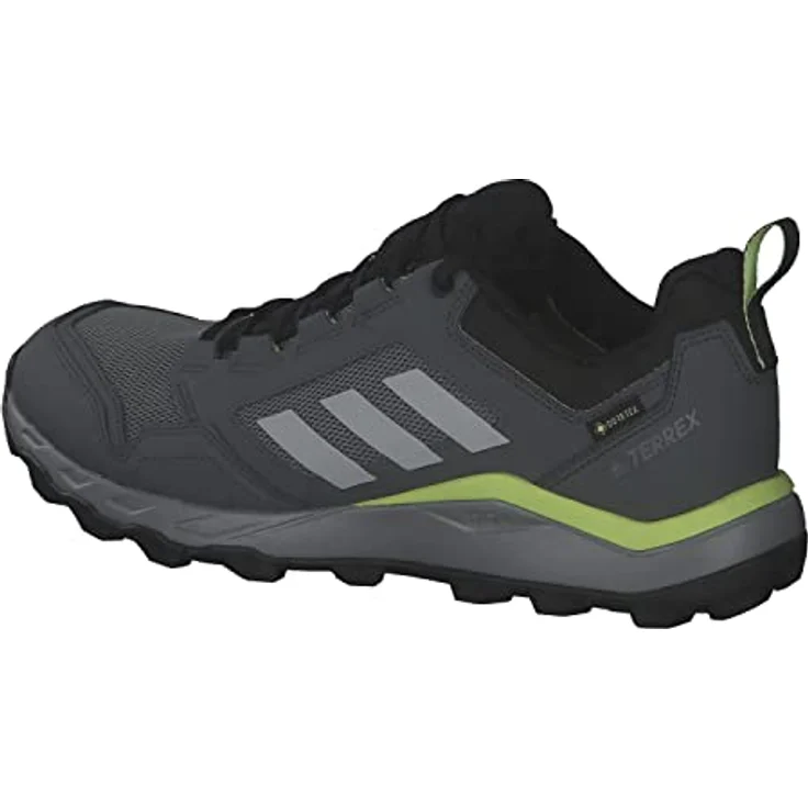 adidas Terrex Tracerocker 2 GTX, Trailrunning-Schuh mit GORE-TEX Membran und TRAXION Außensohle, grau schwarz, Modell 2022, Größe 7.5 – Bild 3