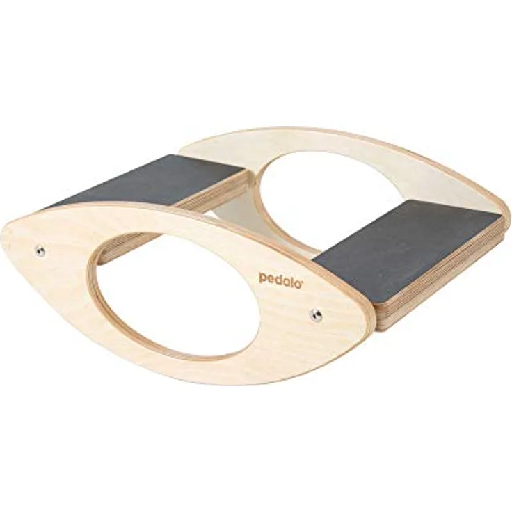 pedalo® Step-Wippbrett, Balancegerät zur Stabilisierung von Sprunggelenk und Beinachse, belastbar bis 150kg, Made in Germany