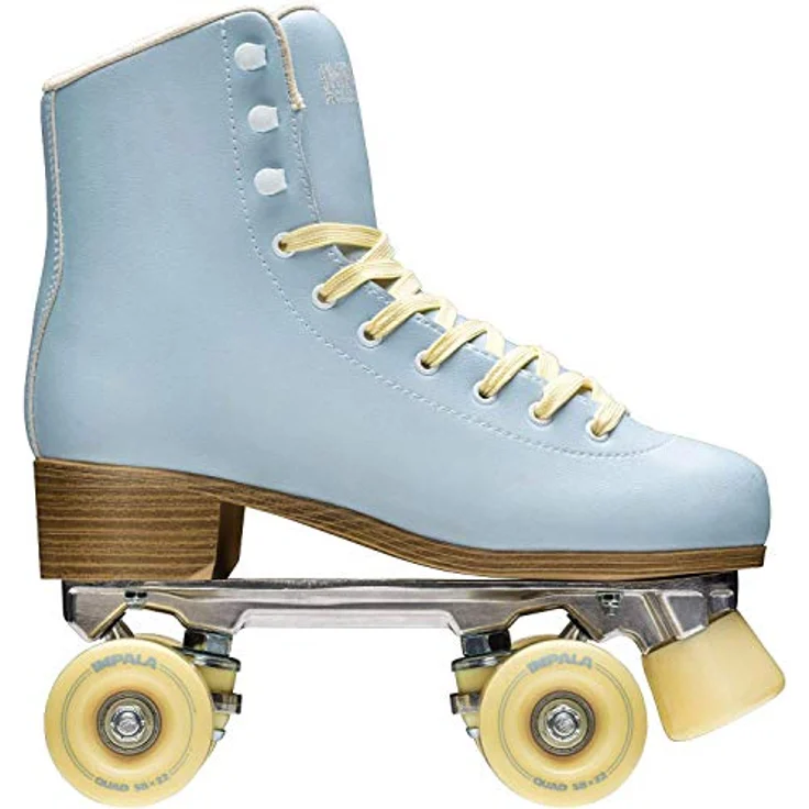 Impala ROLLERSKATES, Rollschuhe mit Urethan-Rädern (5,7 cm, 82A), Aluminium-Trucks, Sky Blue (US 5 / EU 36 / UK 3) – Bild 3