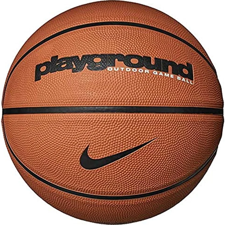 Nike Everyday Playground 8P Graphic Ball N1004371-811, Unisex Basketball, orange, gum Oberfläche, Größe 6 EU