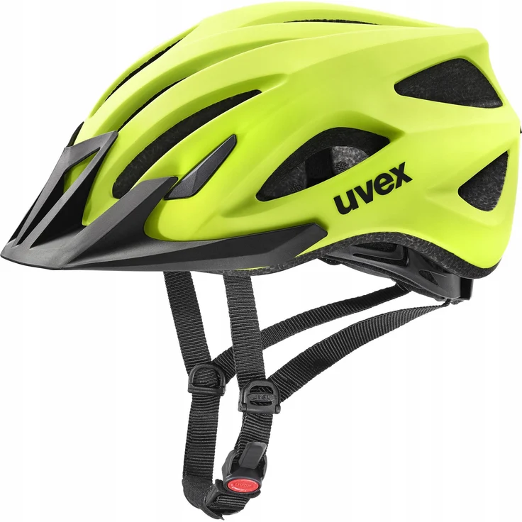 Uvex Viva 3, leichter Fahrradhelm in neon yellow matte, Größen 56-62 cm – Bild 1