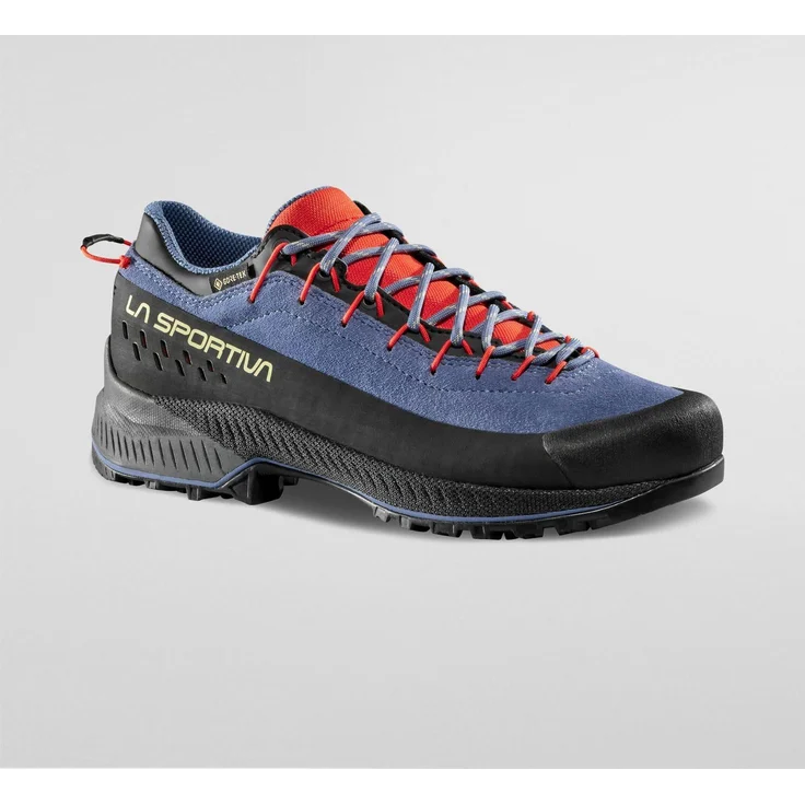 LaSportiva TX4 Evo Woman GTX, Damen Zustiegsschuh mit GORE-TEX-Membran, Vibram® MegaGrip, Moonlight/Cherry Tomato, Größe 40,5