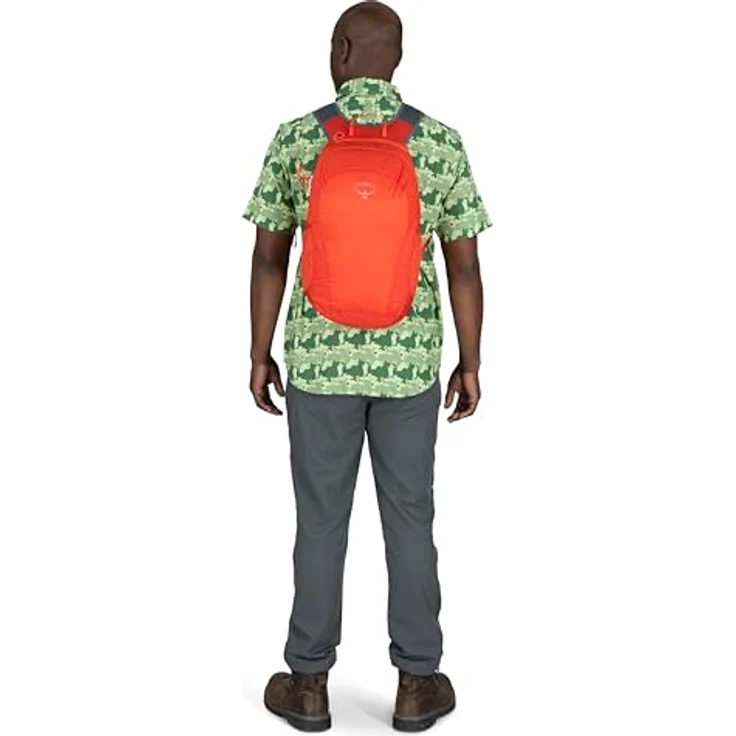 Osprey Ultralight Pack Liner, Wanderrucksack 42 cm, 100% Nylon, mars orange – Bild 13