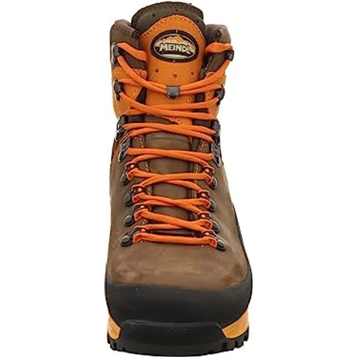 Meindl Island MFS Rock, Herren Wanderschuhe mit Gore-Tex, wasserdicht, Memory Foam, 44.5, orange – Bild 3