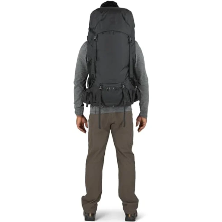 Osprey Rook 50, Trekkingrucksack 75 cm, grau, 100% Polyester, 37 cm x 35 cm – Bild 9