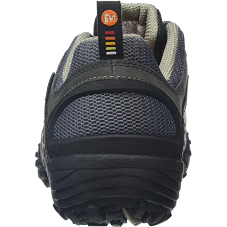 Merrell Intercept Herren Wanderschuhe, Outdoor Trekkingschuh aus Leder, Schwarz, Größe 41.5 – Bild 3