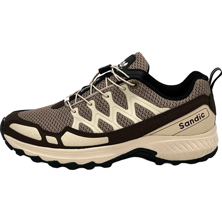 Avior Home Nowaland Wanderschuhe, Bequeme Trail Running Trekkingschuhe, Dunkelbraun/Braun, Größe 43, Atmungsaktiv und Rutschfest