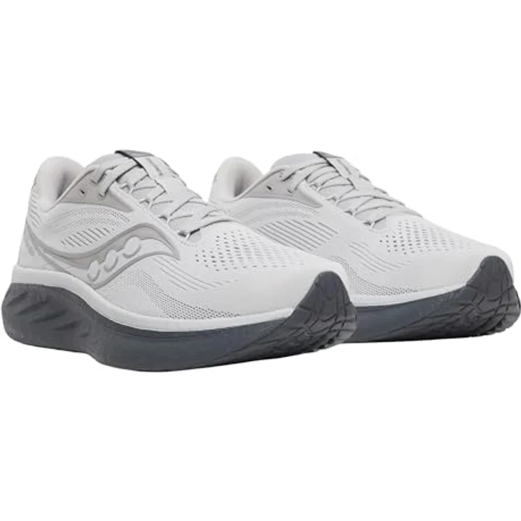 Saucony RIDE 18 Men S21000-103, Neutrallaufschuhe mit PWRRUN Dämpfung, Cloud Shadow, Größe US 9.5 - EU 43 - CM 27.5 - UK 8.5 – Bild 4