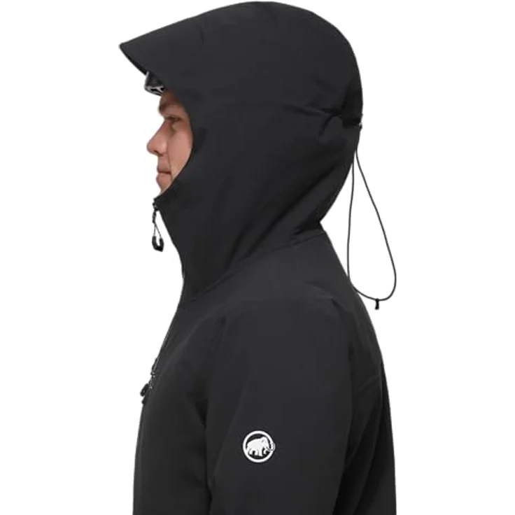 Mammut Stoney HS Thermo Hooded Jacket Men, wasserdichte Skijacke mit synthetischer Isolierung, schwarz, Größe M – Bild 7