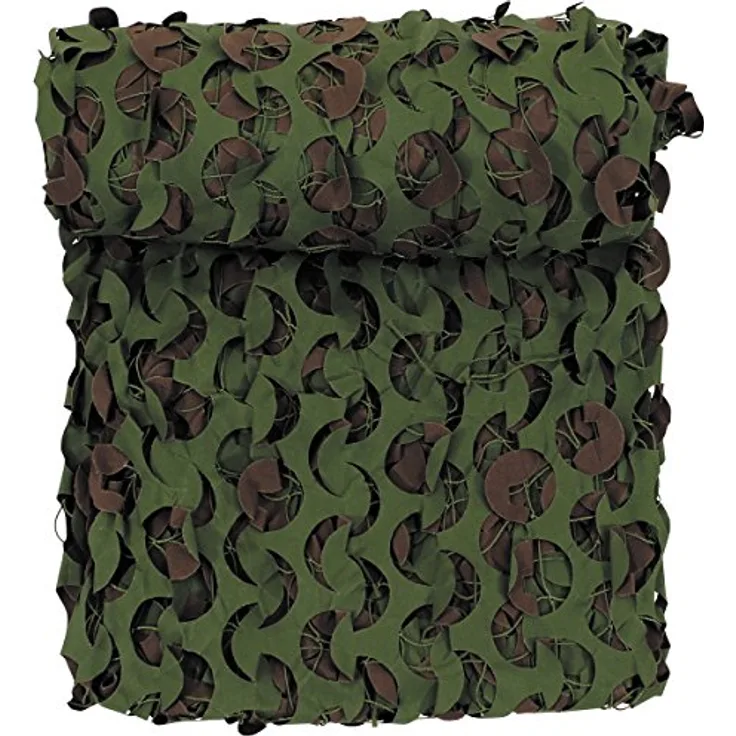 MFH Britisches Tarnnetz DPM, flammhemmend, robust und langlebig, Plane für Jagd und Sichtschutz (3x5 m)