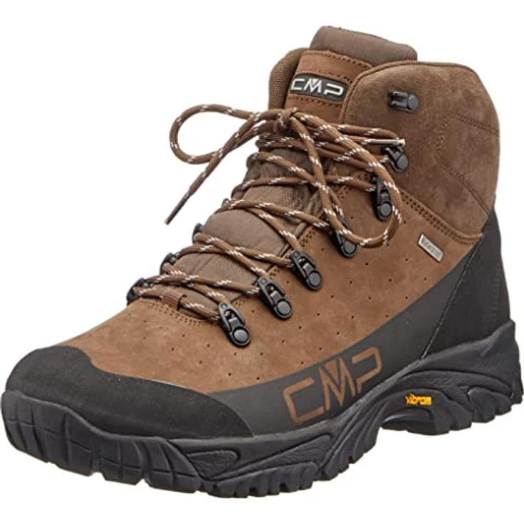 CMP Campagnolo Dhenieb WP, Herren Wanderschuhe, hoch geschnitten, Nubuk- und Wildleder, braun, Größe 46 – Bild 2