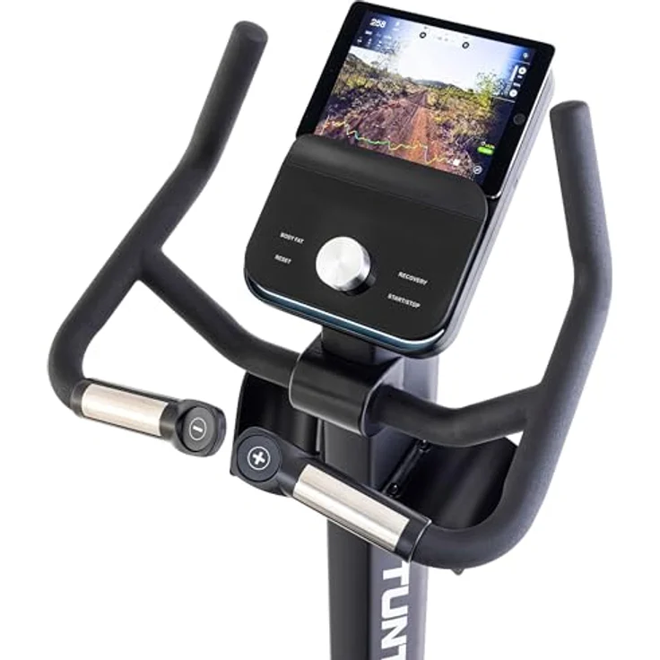 Tunturi Platinum UB30 Heimtrainer - Ergometer mit 48 Widerstandsstufen, integrierte Herzfrequenzsensoren - Niedriger Einstieg, anpassbar – Bild 4