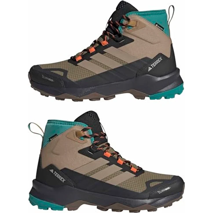 adidas Skychaser Ax5 Mid G, Herren Wanderschuhe aus recycelten Materialien mit hervorragendem Grip, Mehrfarbig, Größe 41 1/3 – Bild 6