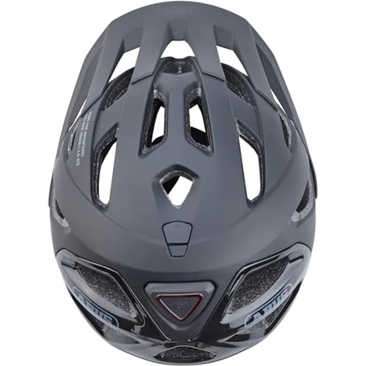 ABUS Urban-I 3.0 ACE, sportlicher Fahrradhelm mit LED-Rücklicht, verlängerter Schirm und Magnetverschluss, Schwarz, Größe L – Bild 7