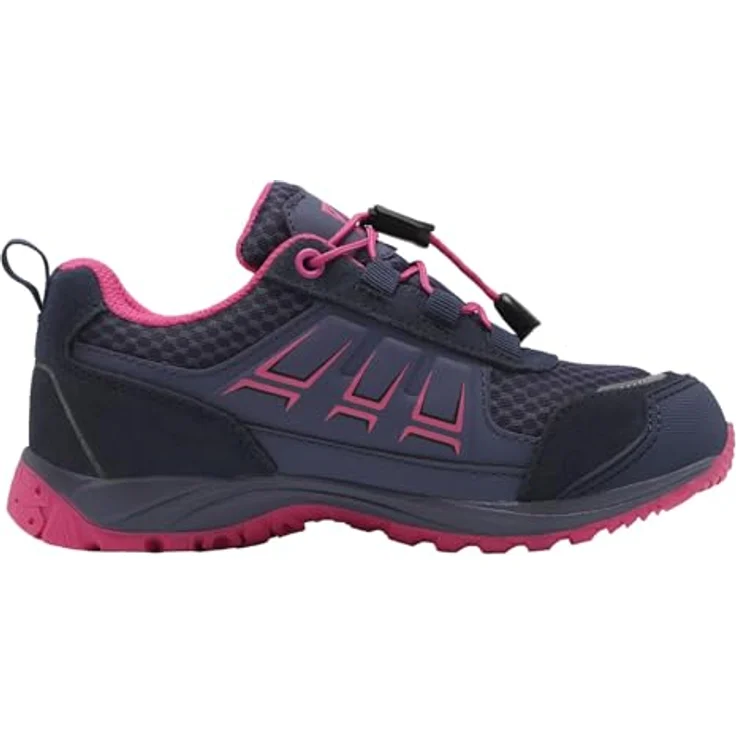 Kastinger VBK Fissland Wanderschuhe, Outdoorschuhe für Kinder in Grau, Größe 35 EU, Schnürer mit Gummi-Laufsohle – Bild 7