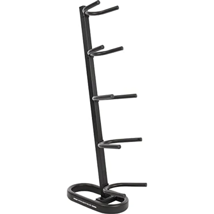 Sport-Tec Medizinball-Set 6-TLG., 1-5 kg inkl. Ständer, Qualitätsprodukt aus Gummi, vielseitiges Ganzkörpertraining, rutschfeste Oberfläche – Bild 2