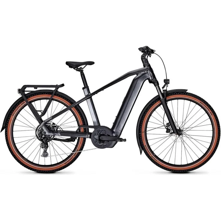 Kalkhoff Entice 5 Season I 2, 29" Cityrad mit Bosch Performance Line CX Motor, 800 Wh Akku, Shimano Cues Schaltung, hydraulischen Tektro T280 Scheibenbremsen, Rahmengröße XL 58cm, schwarz