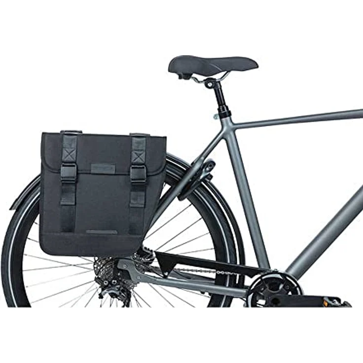 Basil Double Bicycle Bag Tour Black - 28 Liter – Bild 8