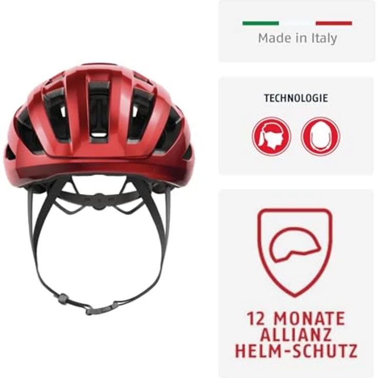 Abus PowerDome Mips, Velohelm für Rennradfahrer, 57-61 cm, mit individueller Anpassung und optimaler Belüftung – Bild 2