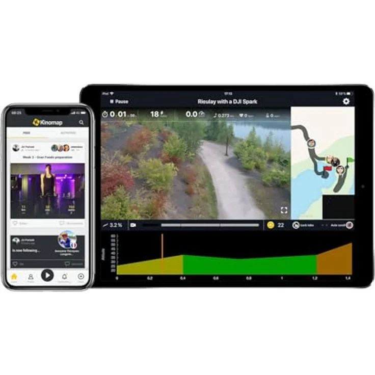 VirtuFit Elite TR-900i Laufband für Zuhause Klappbar mit Steigung - 150 kg Belastbarkeit, 8-Zoll-LCD-Bildschirm, Kinomap-App-Kompatibilität – Bild 3