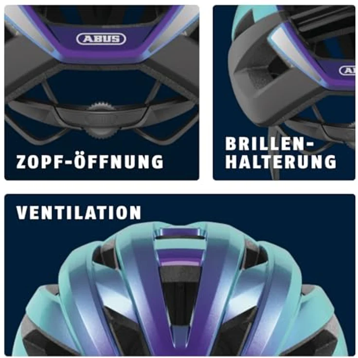 Abus Storm Chaser Flipflop Purple 59 - 61 cm – Bild 5
