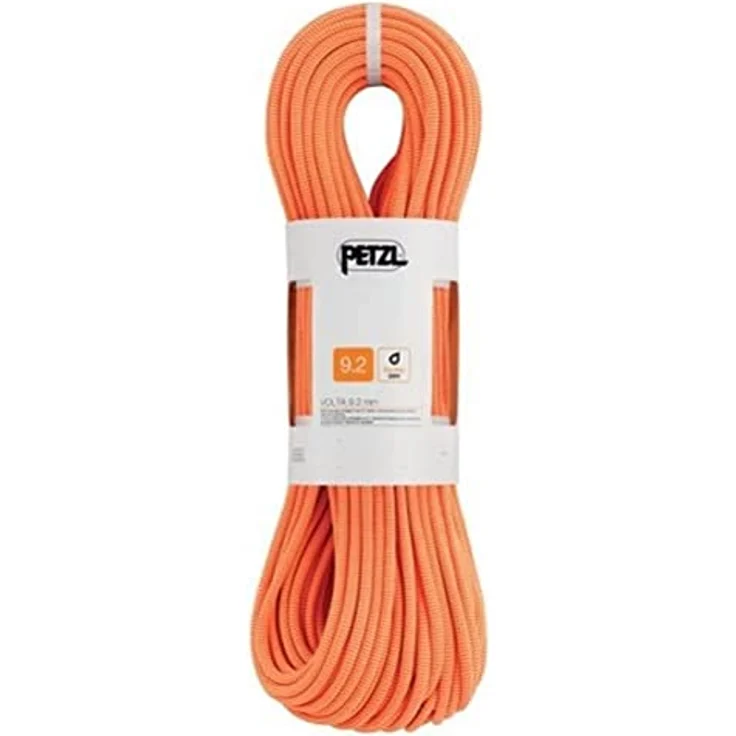 PETZL Volta® 9,2 mm, Kletterseil mit 70 m Länge für klassisches Bergsteigen und extreme Steigleistung – Bild 1