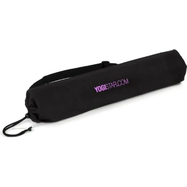 Yogistar Yogatasche Basic Logo - Baumwolle - 65 cm - Schwarz