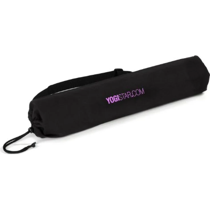 Yogistar Yogatasche Basic Logo - Baumwolle - 65 cm - Schwarz – Bild 1