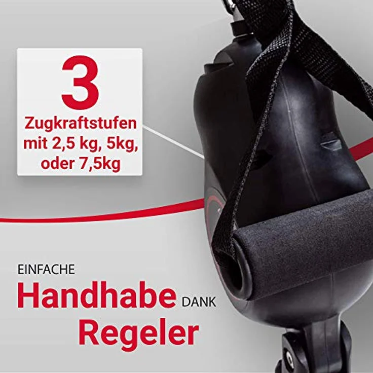Casada MediPull einzigartiges Trainingsgerät für Fitness- & Dehnungsübungen – portabler Seilzug/Kabelzug ohne Bohren für Ihr Ganzkörpertraining ohne Fitnessstudio bei Ihnen Zuhause – Bild 5