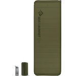 Sea to Summit Camp Plus Self Inflating Isomatte Regular Wide - 7,5 cm Dicke - R-Wert 4,3 - Delta Core-Technologie - 4 Jahreszeiten - Camping - Green - 183x 64cm - 1220g