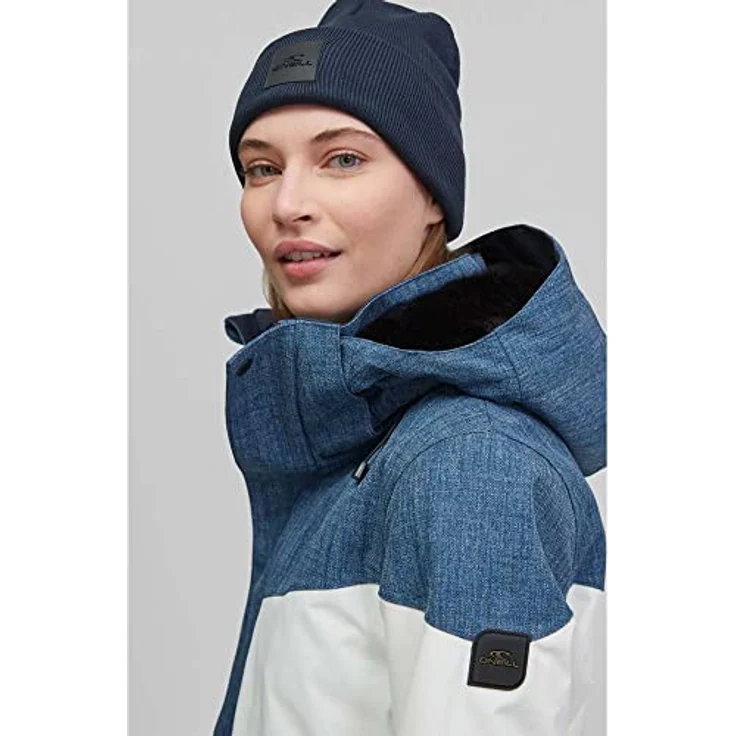 O'Neill Coral Damen Skijacke, wasserdicht, atmungsaktiv, Magma Wärmeisolierung, recyceltes Polyester, Blau, Größe L – Bild 6
