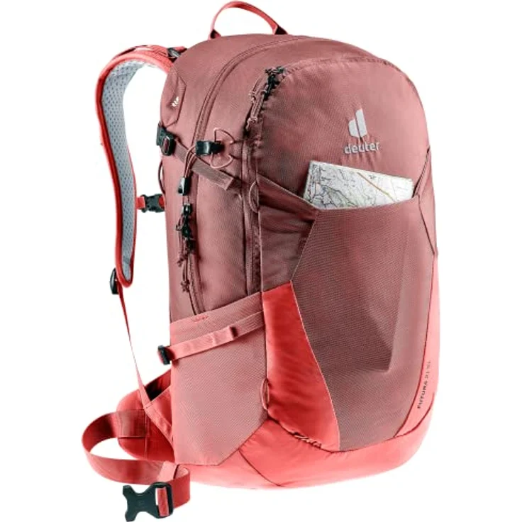 deuter Futura 21 SL Damen Wanderrucksack, belüftetes Aircomfort Netzrücken-System, black – Bild 5