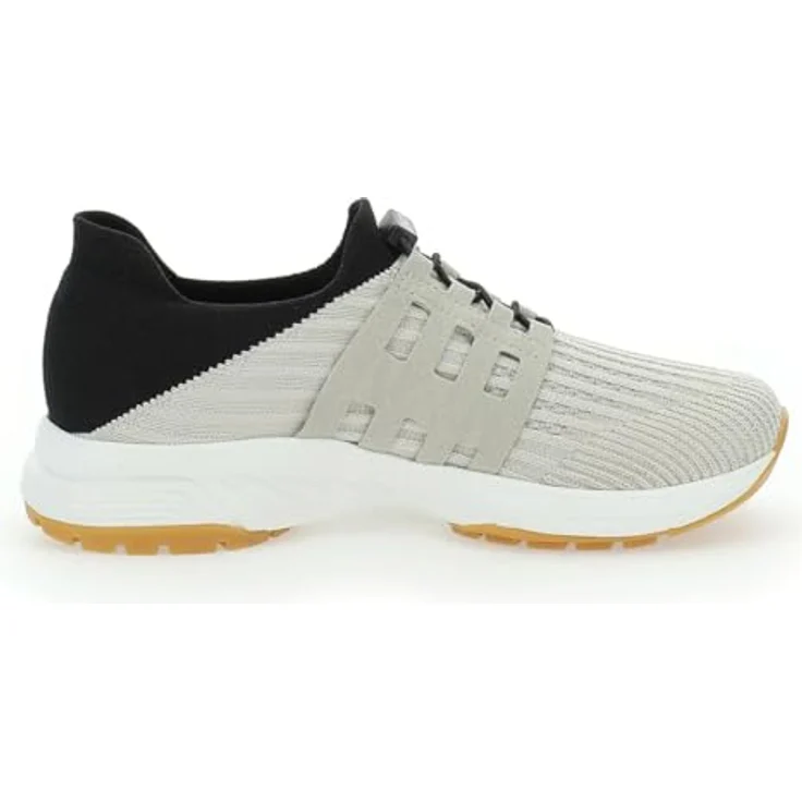 UYN Haru Sneaker Herren G461, ultraleichte Laufschuhe mit TREEON Innenschicht und U-CONTROL-Sohle, pearl grey/black, Größe 44 – Bild 5