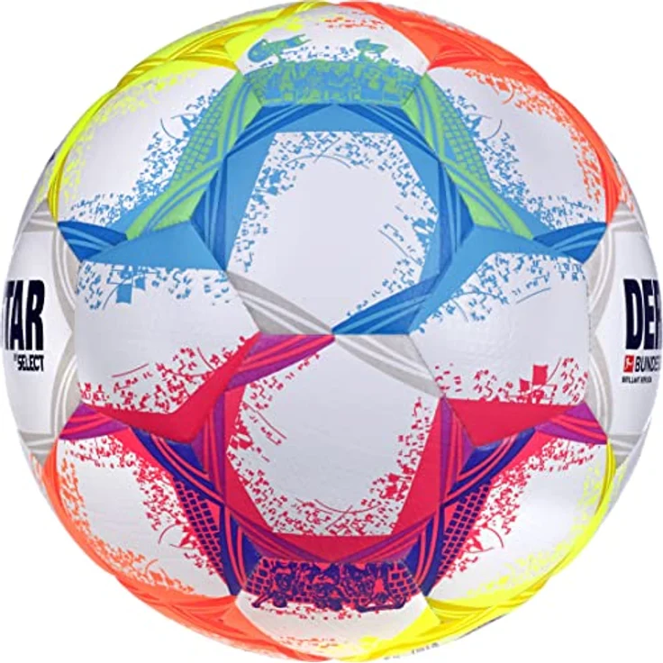Derbystar Bundesliga Brillant Replica v22, Freizeitball mit PU-Diamantstruktur, Dual Bonded – Bild 2