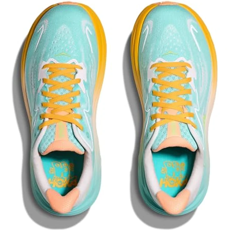 HOKA Clifton 10 Damen Laufschuhe, mehrfarbig, Grösse 37 1/2, hoher Tragekomfort und strapazierfähige Konstruktion – Bild 7