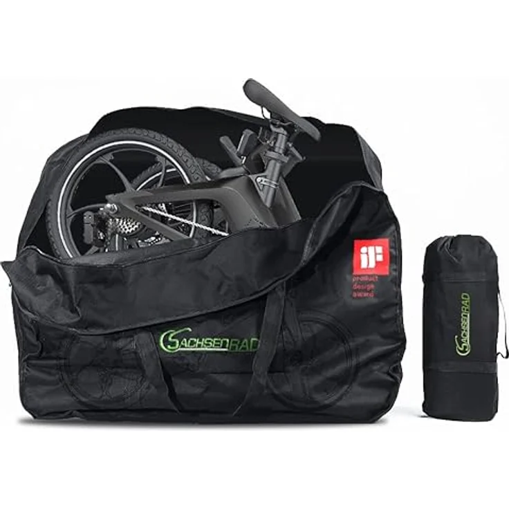 SachsenRAD E-Folding Race Bike F11 MagPuma in Schwarz mit Transporttasche | Magnesiumrahmen nur 19Kg Ultraleicht | Damen Herren Elektrofahrrad Ebike 20 Zoll klapprad Bike mit StVZO-Zulassung - Preisvergleich – Bild 4