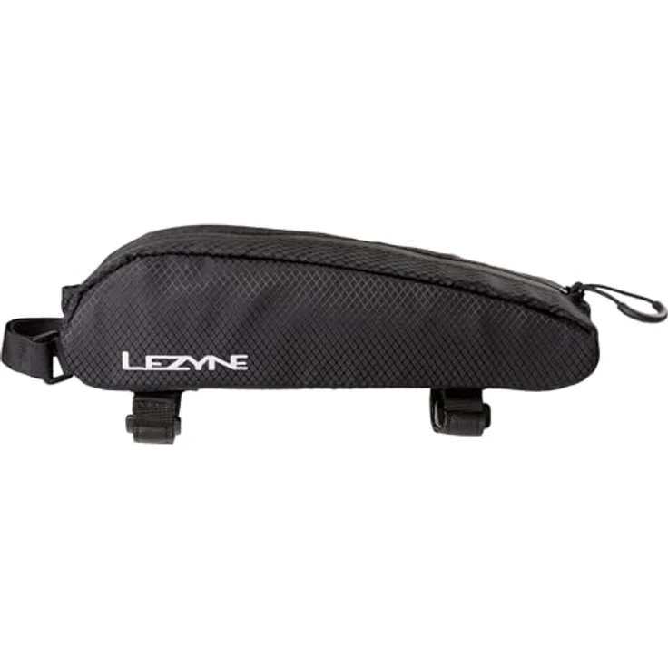 Lezyne Aero Energy Caddy, Rahmentasche (0.70 l) aus wasserdichtem Nylon für Triathleten und Gravel Racer, schwarz – Bild 2