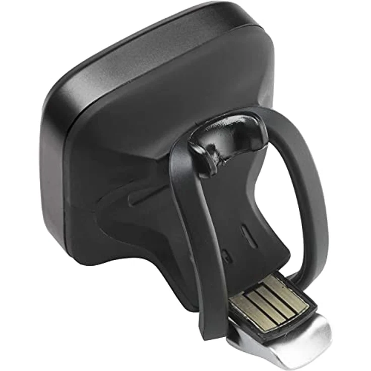 Knog., Velolicht, 80 lm, mit integriertem Reflektor, USB-Ladeanschluss, StVZO genehmigt, schwarz – Bild 2