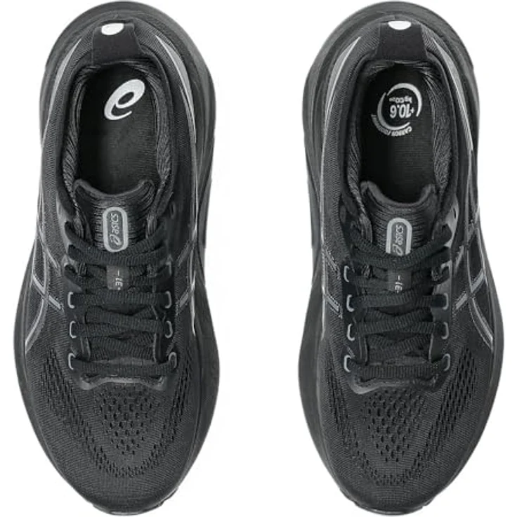 Asics GEL-KAYANO 31, Laufschuhe mit hoher Dämpfung und stabilisierendem Pronationsstütz, schwarz – Bild 3
