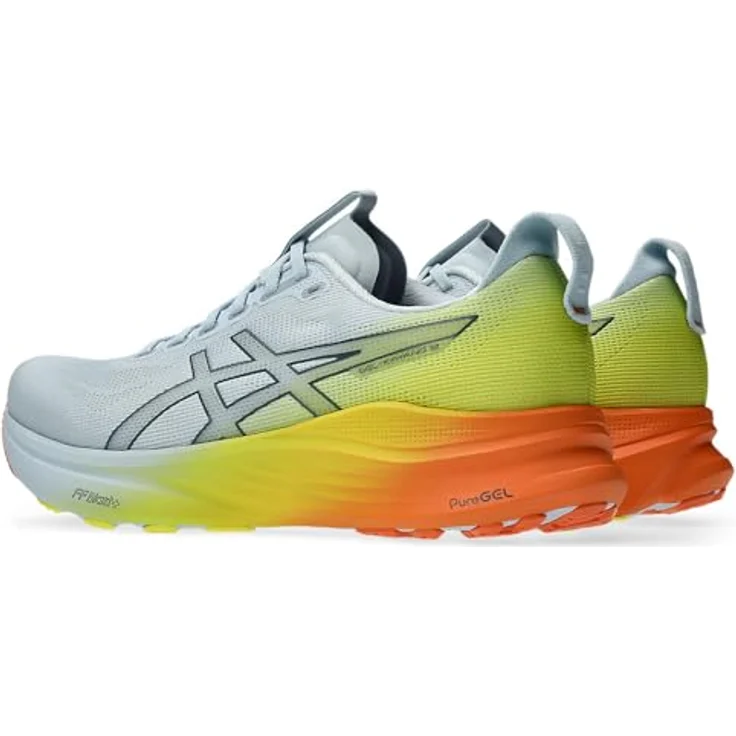 Asics Gel-Kayano 32, Laufschuhe für Herren mit atmungsaktivem Mesh, 4D Guidance-System, PureGEL®-Technologie und FF Blast + Foam, ideal für Überpronierer, grau – Bild 2