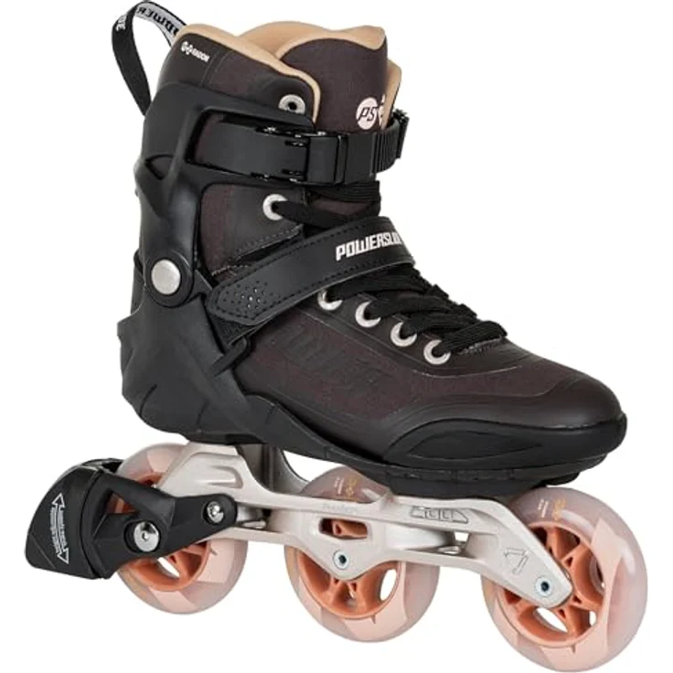 Powerslide Inlineskates Phuzion Radon Bronze 90, Fitness Skate mit TRINITY 3-Punkt Montagesystem – Bild 2