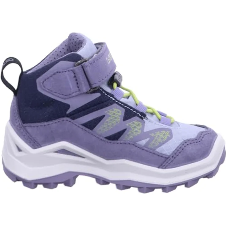 Lowa MADDOX PRO GTX MID VC JR Trekkingschuh für Kinder, flieder/pflume, mit wasserfester GORE-TEX Membran und praktischem Klettverschluss – Bild 6