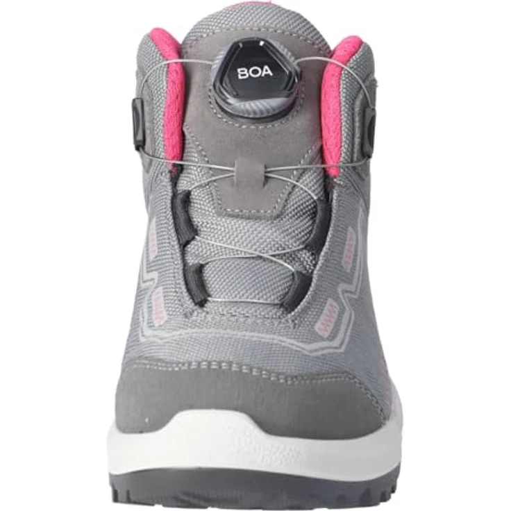 Ricosta TERRA SympaTex Wanderstiefel, grau, Gr. 33, isolierendes Futter, rutschfeste Laufsohle, BOA-Drehverschluss – Bild 5