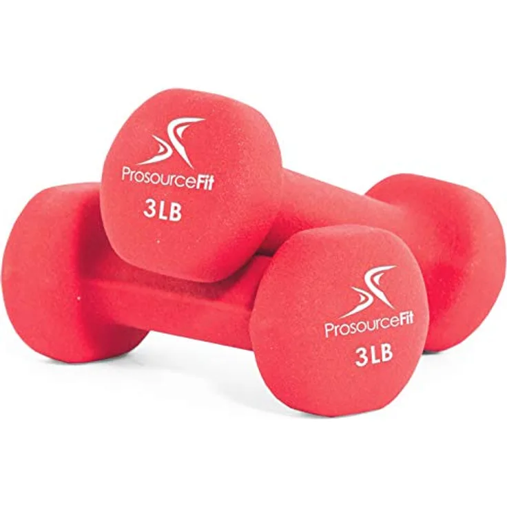 ProsourceFit Unisex – Erwachsene 859335003350 Hantel, Rot, Einheitsgröße