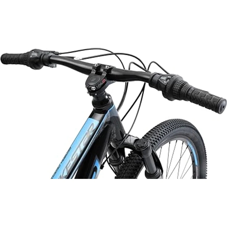 Bikestar Mountainbike, 26 Zoll, 21 Gang Shimano Schaltung, Aluminiumrahmen, verstellbare Gabel, für Körpergrößen ab 150 cm – Bild 6
