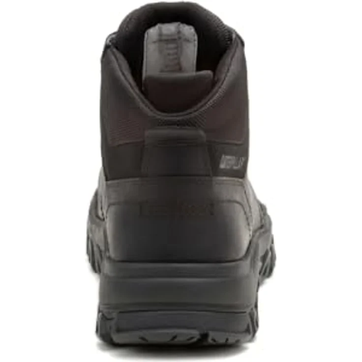 Caterpillar Threshold Rebound P726210, Wanderschuhe aus hochwertigem Leder mit robuster Gummisohle und Schnürverschluss für optimalen Halt, anthrazit – Bild 3