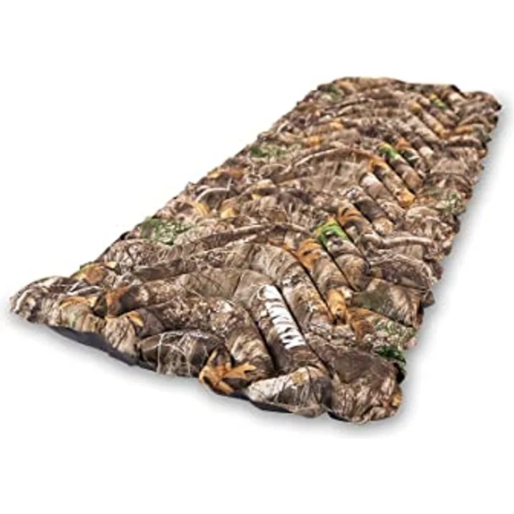 Klymit Static V Recon, Isomatte in militärtauglicher Farbe mit V-Kammer-Design und Twist-Pull-Valve, 182,9 cm