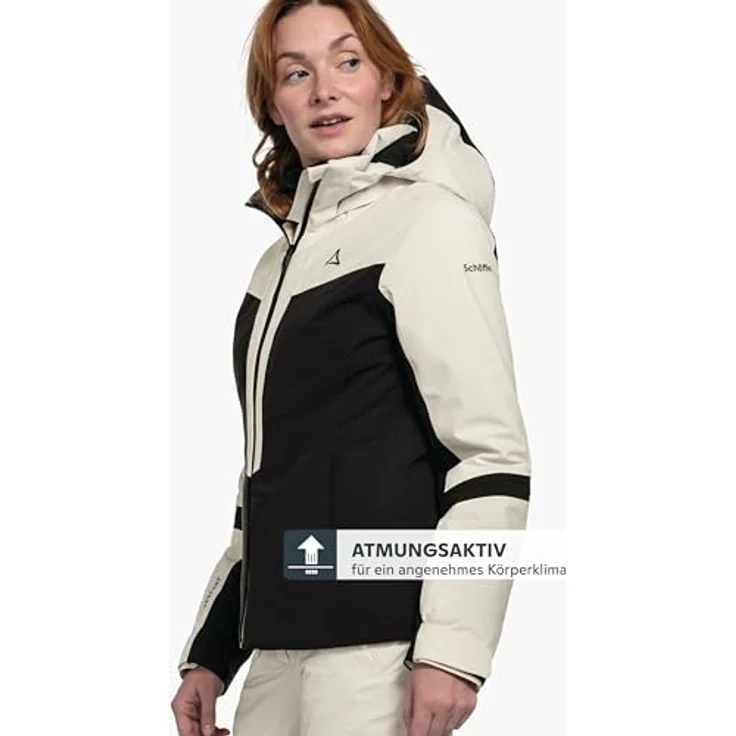 Schöffel Ski Jacket Kanzelwand L NORDIC, wasserdicht mit 10.000 mm Wassersäule, 4-Wege-Stretch, inkl. Schneefang und Brillenputztuch – Bild 4