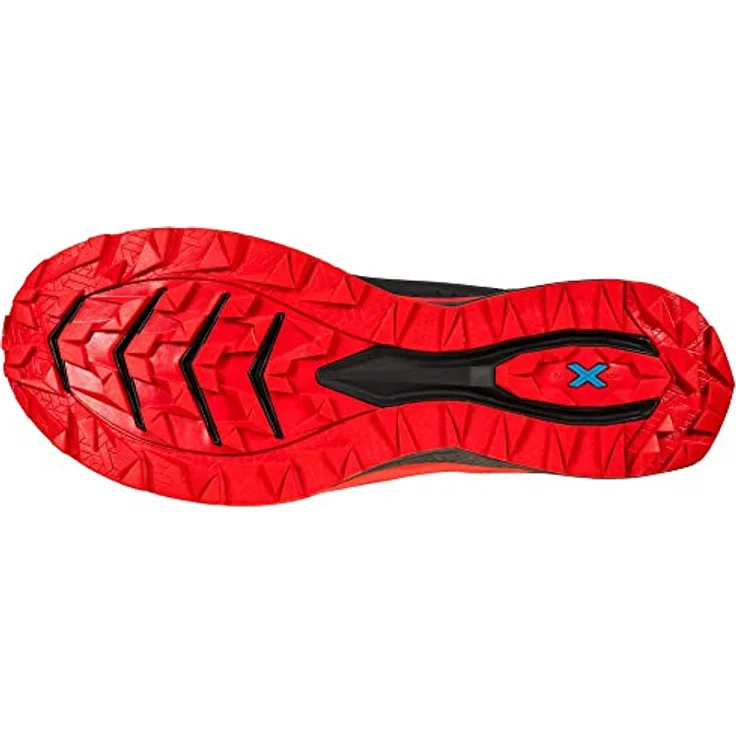 La Sportiva Karacal, Herren Laufschuhe für Trailrunning, schwarz, Größe 47, max. Atmungsaktivität, komfortable Passform, EVA-Zwischensohle, FriXion Blue Gummisohle – Bild 2