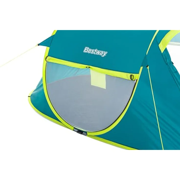 Bestway 2-Personen-Wurfzelt Coolmount 2 235 x 145 x 100 cm, Wasserfest, Einlagig für optimale Belüftung, Moskitonetz, feuerhemmend, Tragetasche und Heringe – Bild 4